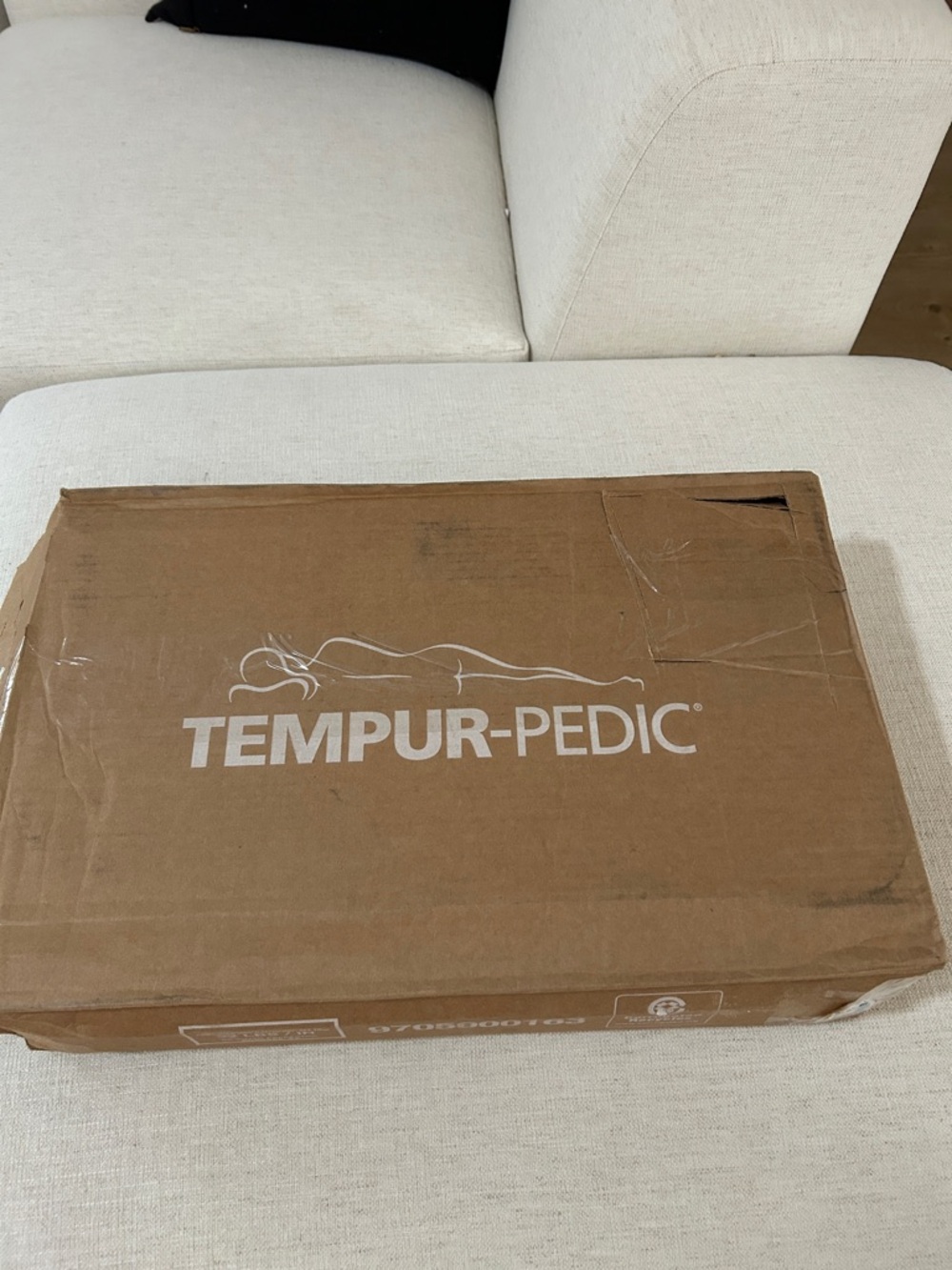 Tempur-Pedic TEMPUR-Ergo Neck Pillow, Large Profile, White, NWT